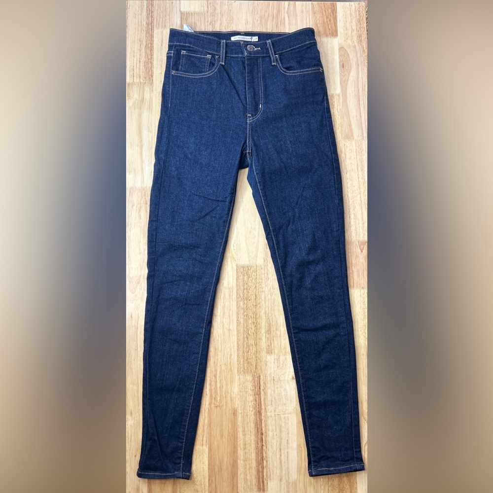 Levi's Women's Mile High Super Skinny Jeans - Dark Blue W28 L30